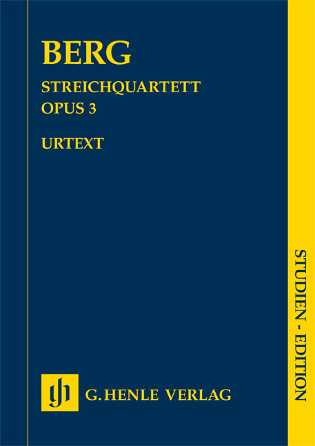 Quatuor à cordes op. 3