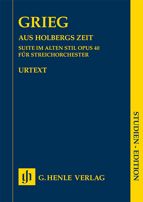 Au temps de Holberg, op. 40
