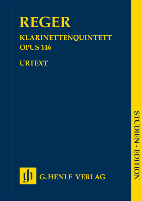 Quintette pour clarinette La majeur op. 146