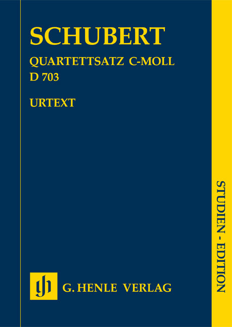 Quatuor movement ut mineur D 703