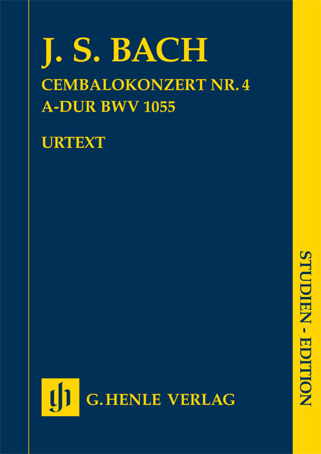 Concerto pour clavecin n° 4 La majeur BWV 1055