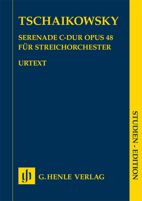 Serenade Ut majeur op. 48 pour cordes orchestre
