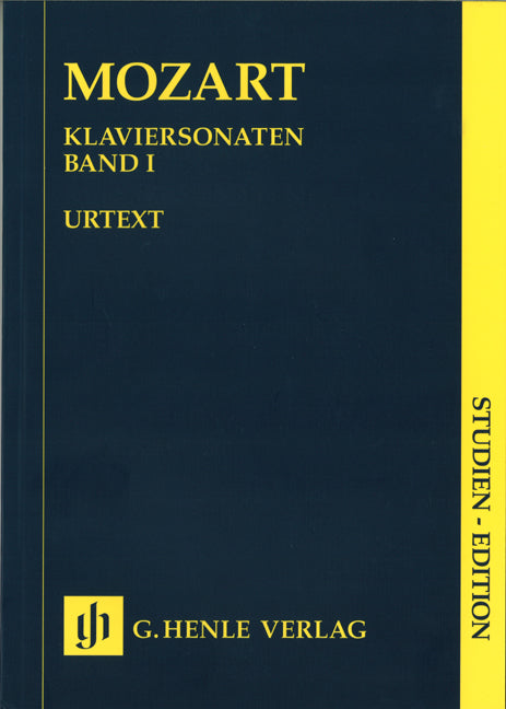 Sonates pour piano, volume I