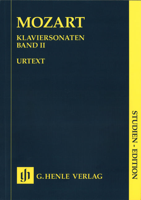 Sonates pour piano, volume II