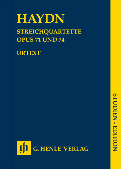 Quatuors à cordes Livre IX op. 71 et 74