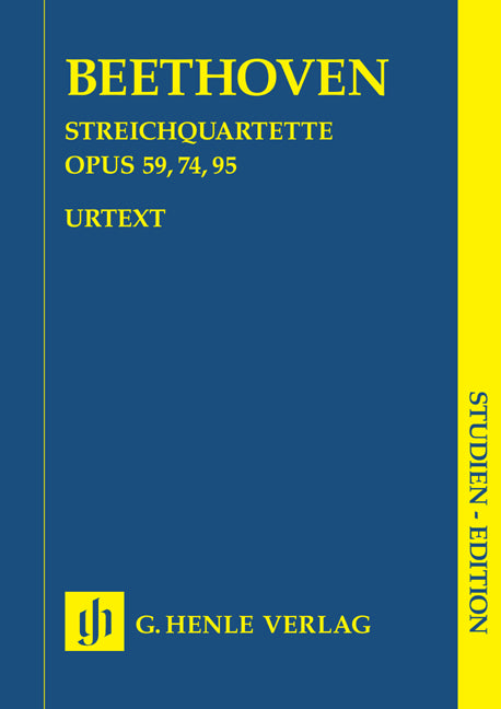 Quatuors à cordes op. 59, 74, 95