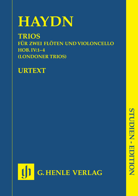 Trios pour deux flûtes et violoncelle Hob. IV:1–4 (London Trios)