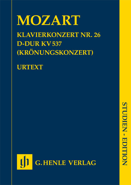 Concerto pour piano n° 26 Ré majeur K. 537