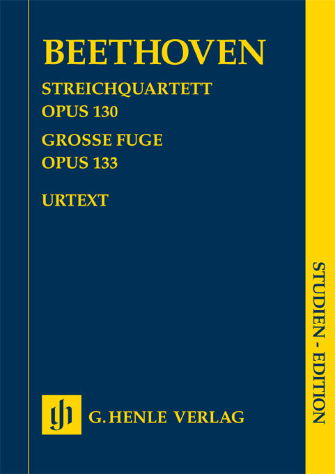 Quatuor à cordes Si bémol majeur op. 130 et Great fugue op. 133