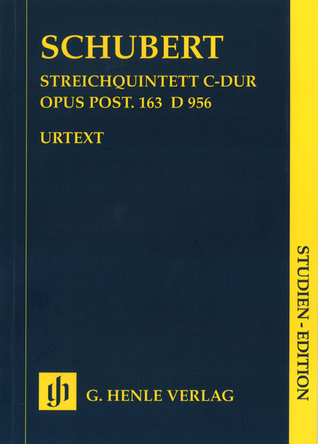 Quintette à cordes Ut majeur op. post. 163 D 956