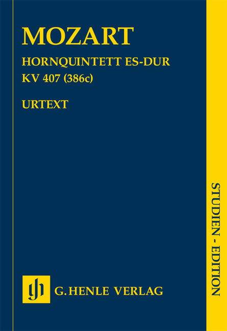 Quintette pour Cor Mi bémol majeur K. 407 (386c)