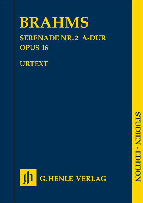 Serenade n° 2 La majeur op. 16