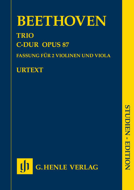 Trio Ut majeur op. 87