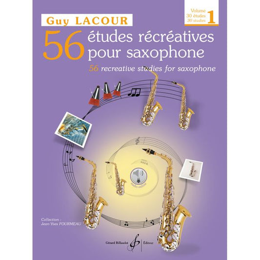 56 Études récréatives. Cahier 1