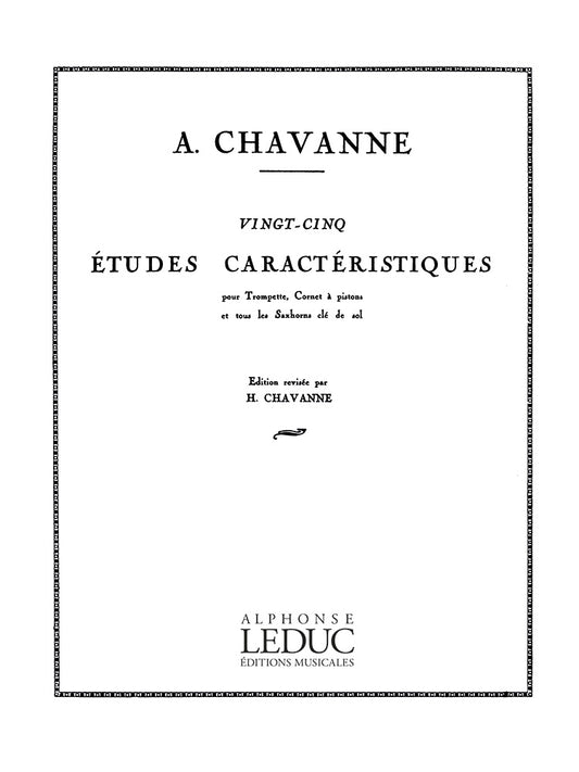 25 Études Caractéristiques