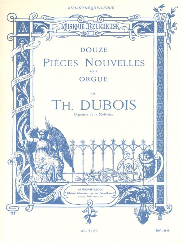 12 Pieces Nouvelles Pour Orgue