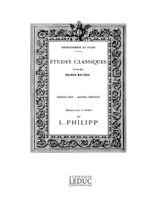 Études Classiques Tirées Des Grands Maîtres Volume 1