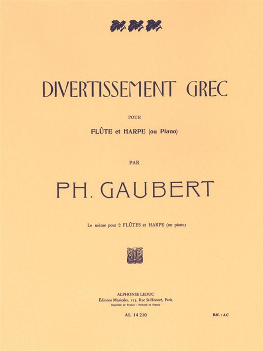 Divertissement Grec