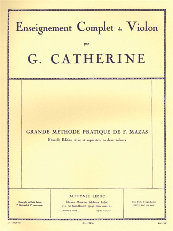 Grande Methode complète, Volume 1