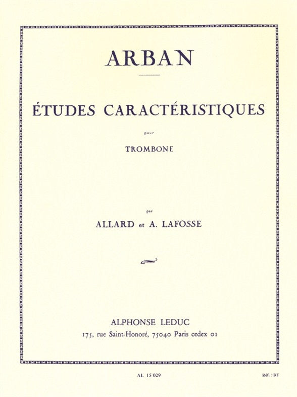 Études Caracté ristiques
