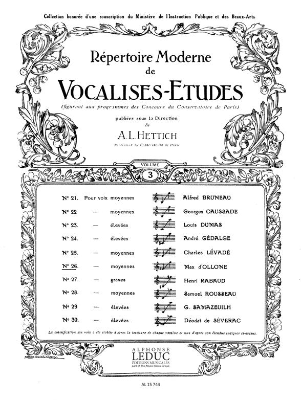 Vocalise Etude N026