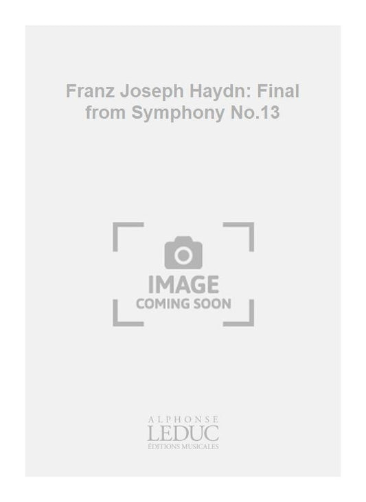 Final from Symphony n° 13