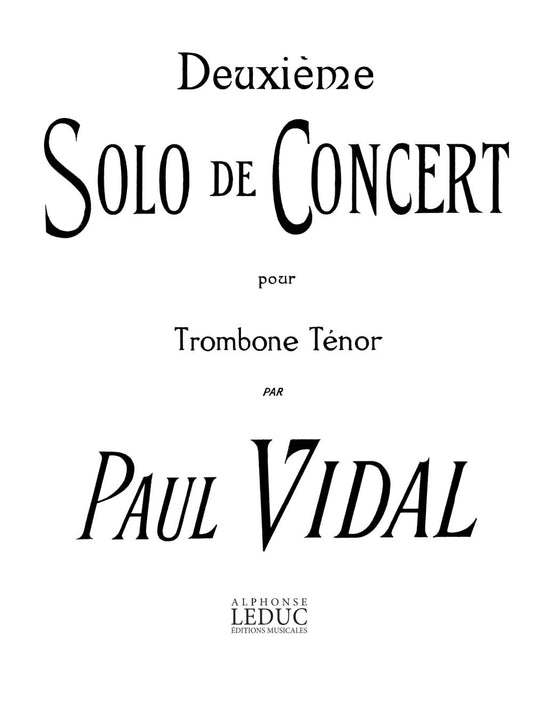 2e Solo De Concert