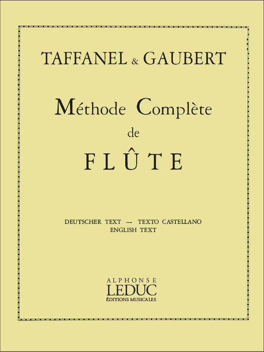 Méthode complète de flûte - VOL. 1 + VOL. 2