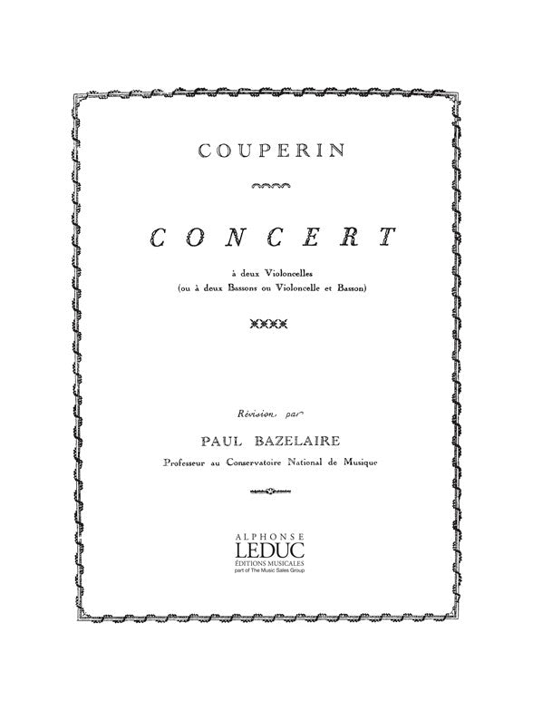 Concert à 2 violoncelles