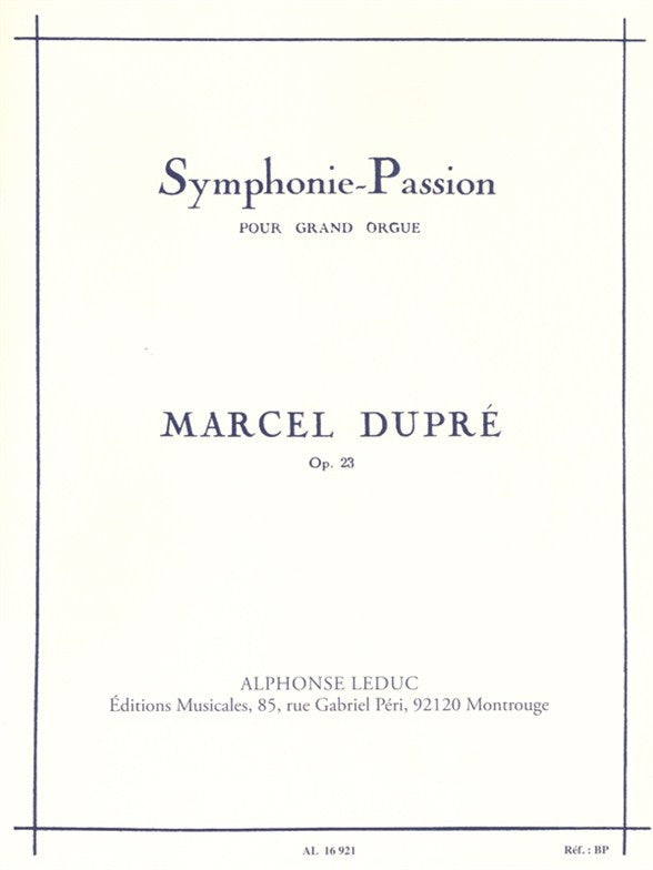 Symphonie - Passion Op.23