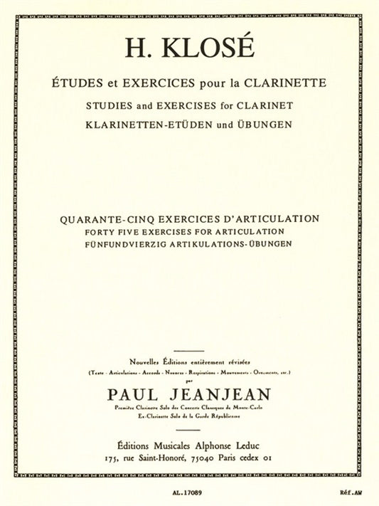 45 Exercises d'articulation