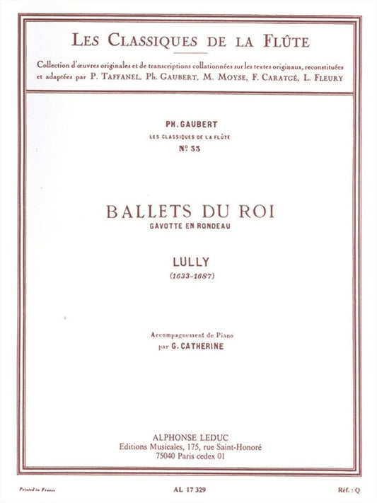 Ballets du Roi Gavotte en Rondeau -