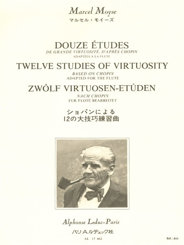 12 études of great virtuosity after Chopin
