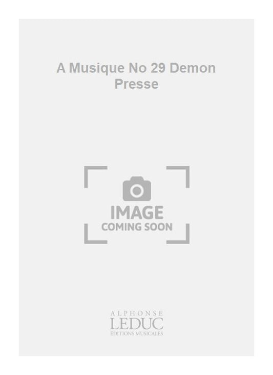 A Musique n° 29 Demon Presse
