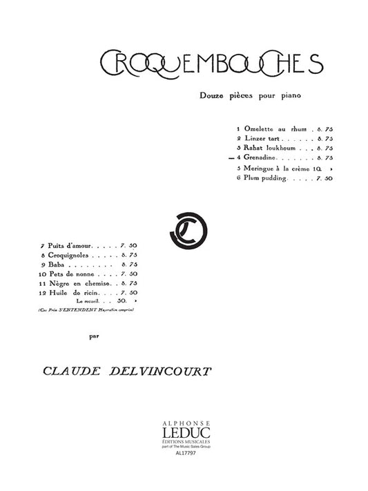 Grenadine (Croquembouches n° 4)