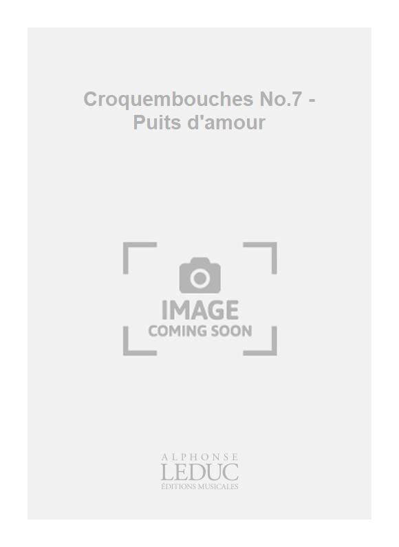 Croquembouches n° 7 - Puits d'amour