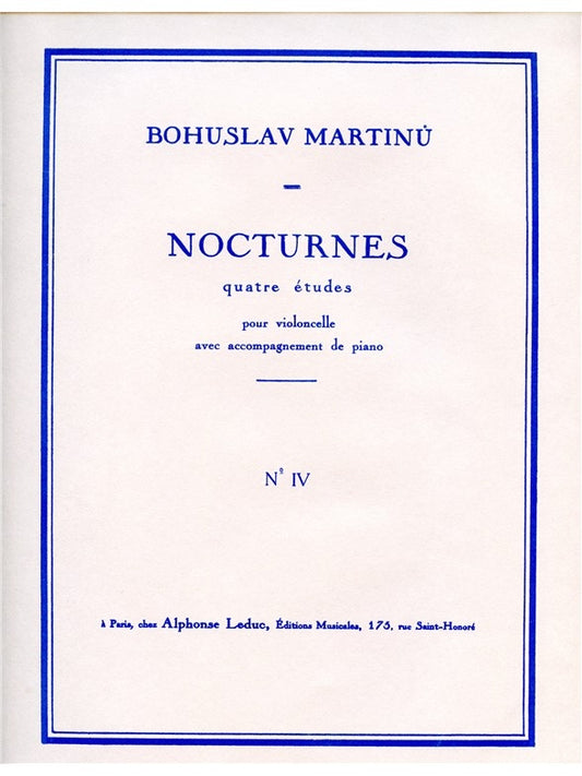Nocturnes - Étude n° 4