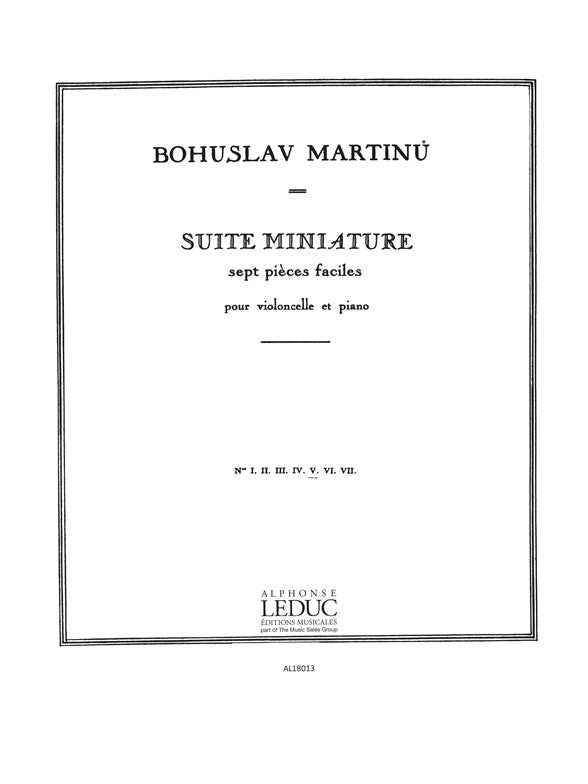 Suite Miniature - Pièce n° 5