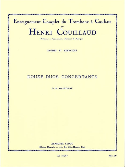 12 Duos Concertants