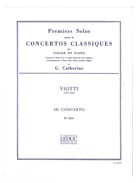 Premiers Solos Concertos Classiques