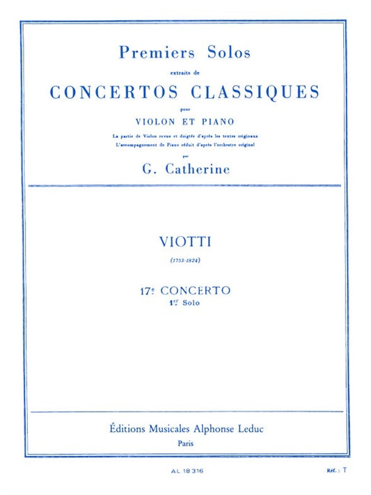 Premiers Solos Concertos Classiques