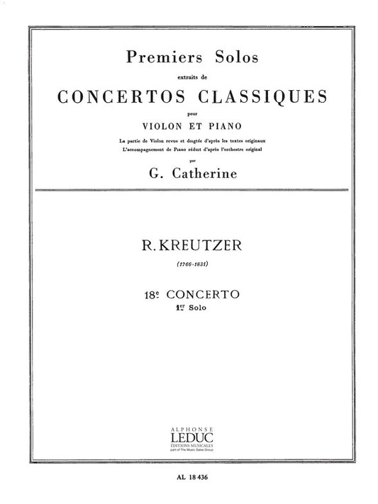 Premiers Solos Concertos Classiques - 18e concerto