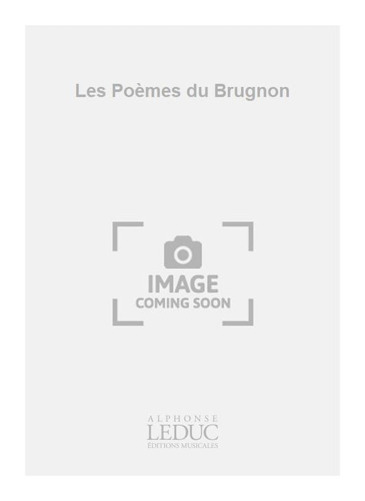Les Poèmes du Brugnon