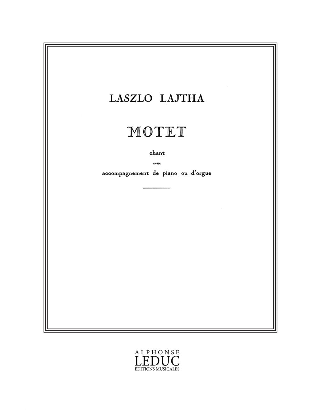 Motet Op.8