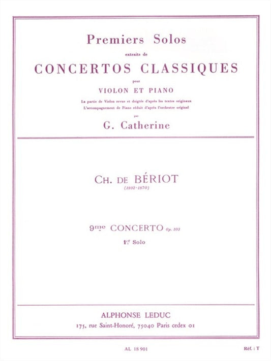 First Solos extracted from the Classic Concertos