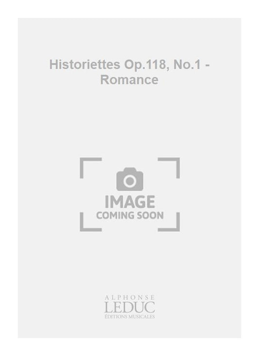 HISTORIETTES OP 118 NO 2 - SOLITUDE