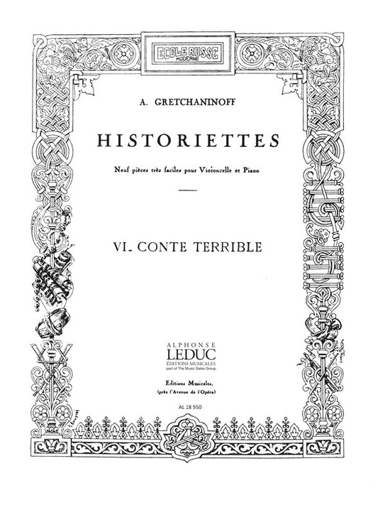 Historiettes n°6 Conte terrible