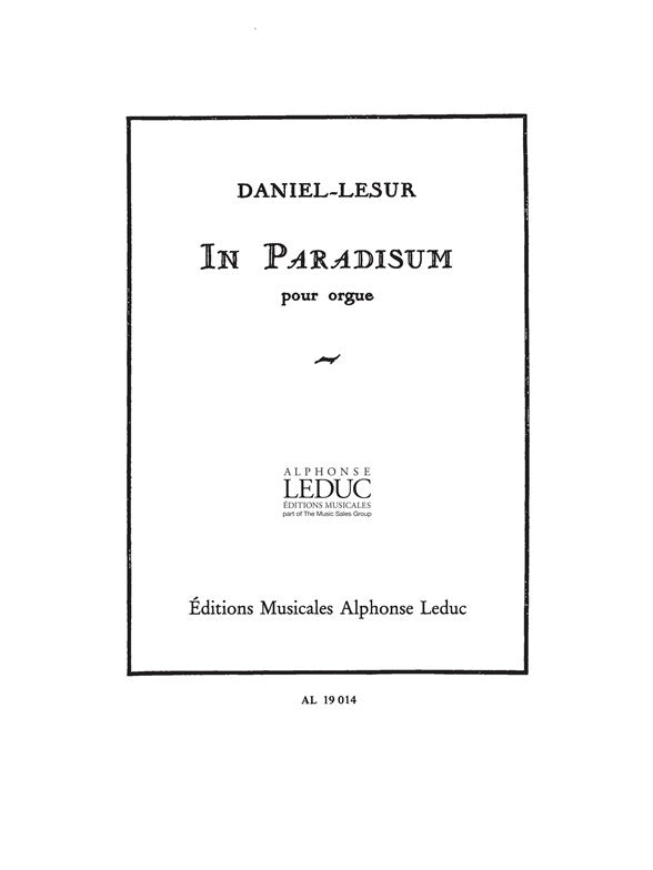 In Paradisium