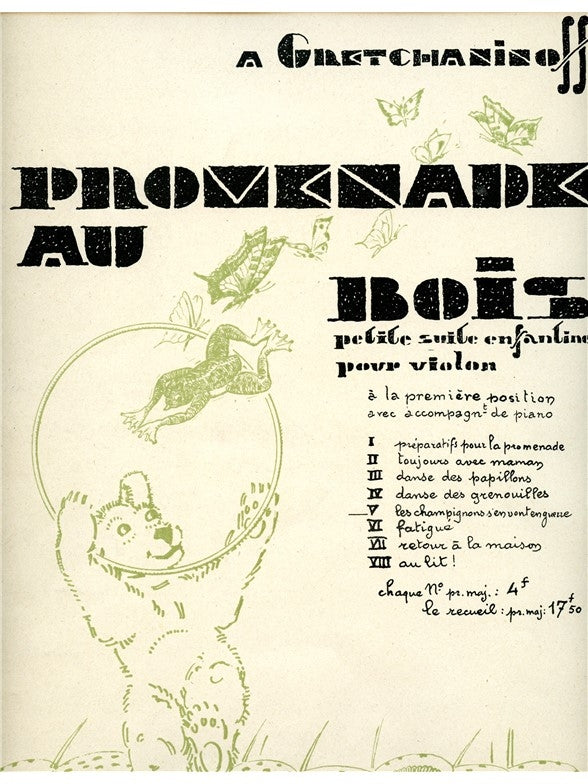 Promenade au Bois Op.143, n° 5 - Le Cordier