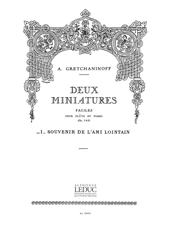 Suite miniature Op.145, n° 7